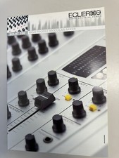 Ecler SCLAT 100 Mixer Modulare Live Audio Vendita Brochure Opuscolo DJ Anni 2000 Spagna