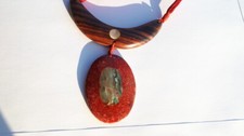 RED MOTHER OF PEARL SHELL