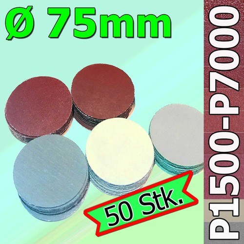 Dischi abrasivi fini 75 - 50,