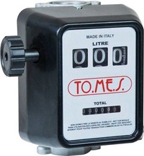 TOMES DCTL0244 CONTALITRI PER GASOLIO DIESEL 3/6 CIFRE 20-90 LT/MIN