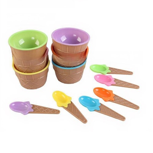 Ciotole dessert plastica - da, in