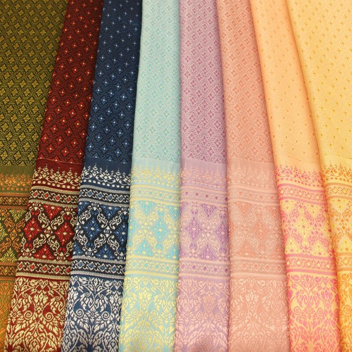 Tessuto broccato jacquard