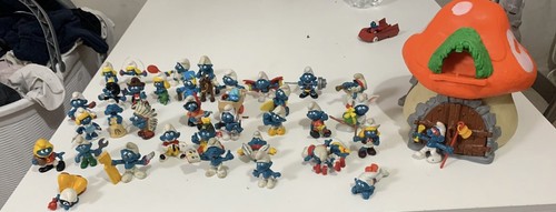 Collezione puffi anni - collezione,