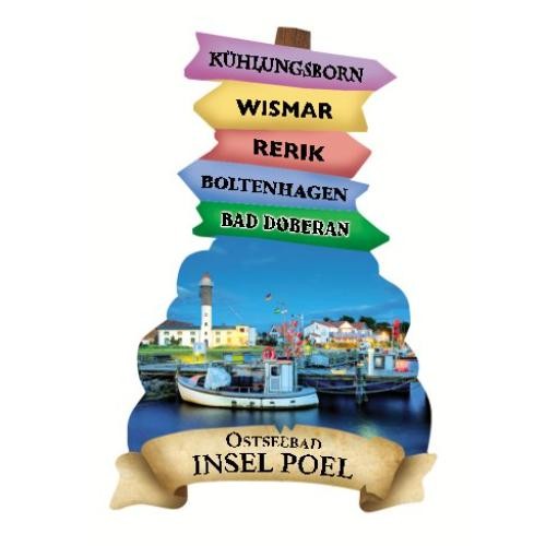 Isola poel magnete segnavia - isola,