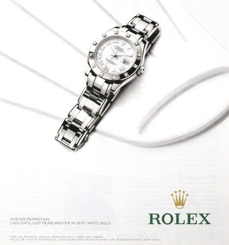 Pubblicità rolex oyster - pubblicità,