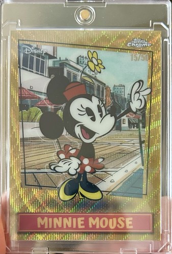 2025 topps chrome minnie mouse - minnie,