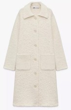 Cappotto ZARA misto lana panna