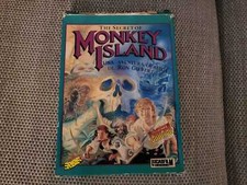 The Secret Of Monkey Island - PC edición MaxiJuegos. Caja 3.5"x4, rueda y manual