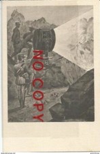 Illustratore Guido Tallone, Riflettore. Prima Guerra Mondiale.