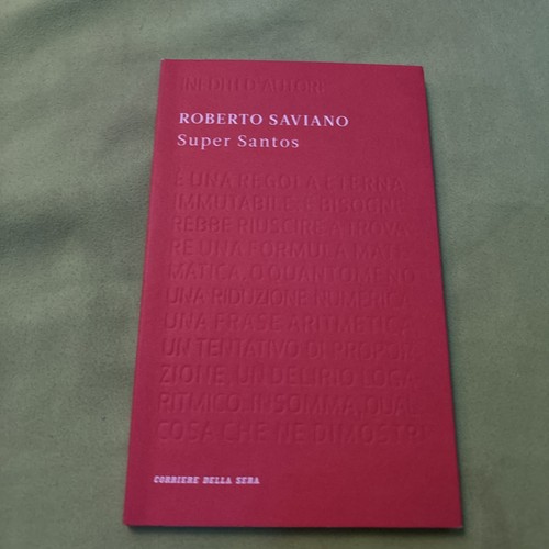 Roberto saviano super santos - roberto,