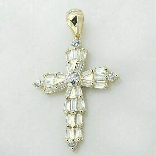 Ciondolo croce diamante - , vvs1/d