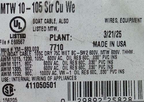 Southwire 10awg 105x30b - southwire,