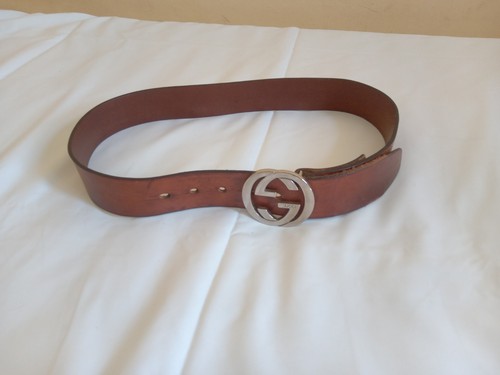 Cintura gucci 100 leather - gucci, 100%