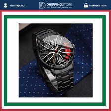 OROLOGIO RUOTA AUTO SPORTIVA