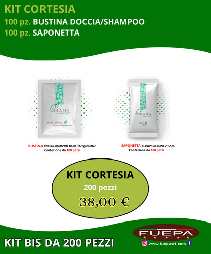 Set cortesia ohana kit 200 - ohana,