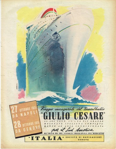 Giulio cesare transatlantico - cesare,