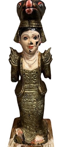 Antica statua reale birmana - reale,