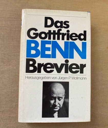 Das gottfried benn - das, gottfried-benn-brevier
