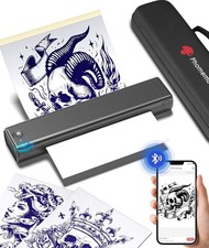 Phomemo M08F Stampante Per Stencil Tattoo, Stampante Trasferimento Termico