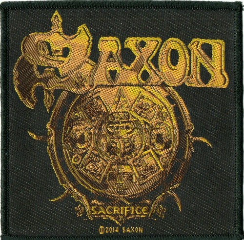 Saxon sacrifice patch - saxon, sew