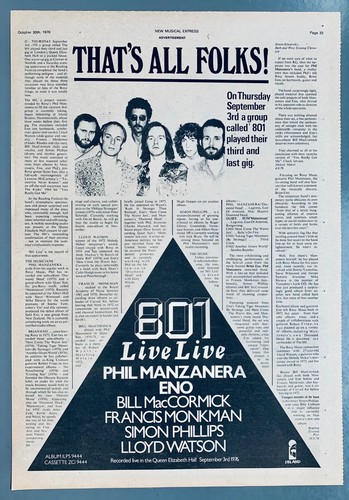 Brian eno phil - brian, manzanera