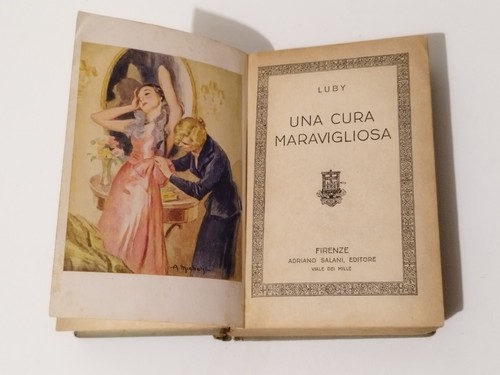 Libro antico una cura - antico.,