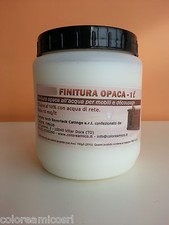 FINITURA TRASPARENTE OPACA