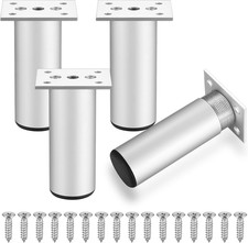 4 Pz Piedini per Mobili, 12 Cm