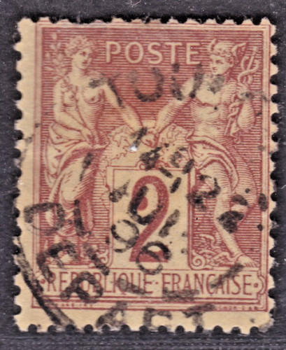 Timbre 1877 france - 1877,