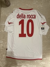 maglia calcio gara Match Worn Triestina Della Rocca 10 legea