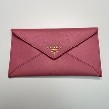 PRADA pink leather Saffiano