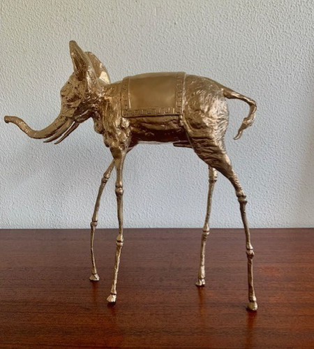 Scultura bronzo elefante