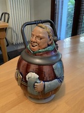 Boccale Frate Birra vintage In Ceramica Stein Mug Beer RARO