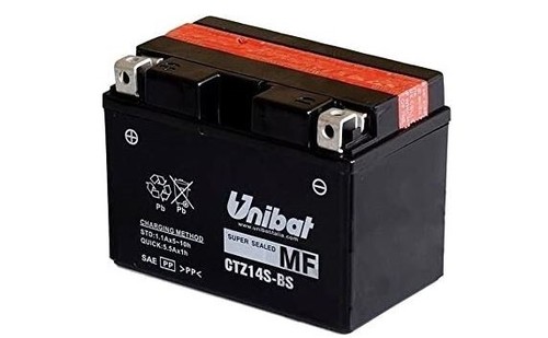 Batteria moto unibat agm 12v - batteria,