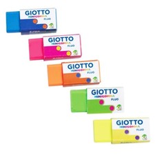 5 Mini Gomme Fluo Giotto