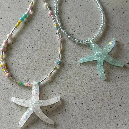 Collana con ciondolo stella