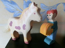 Personaggi tigre in legno