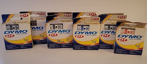 Nos 1999 dymo - label, tape