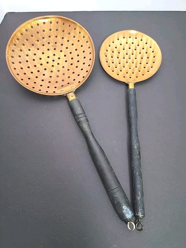 Pair vintage copper - of,