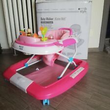 girello rosa per bambini  ib-style 5 multifunzione, pieghevole e  sicuro. 