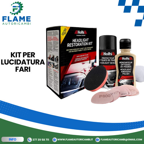 Kit rinnova fari auto completo - rinnova,