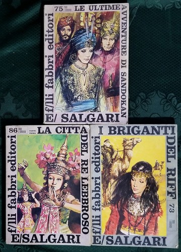 Emilio salgari libri serie - salgari,