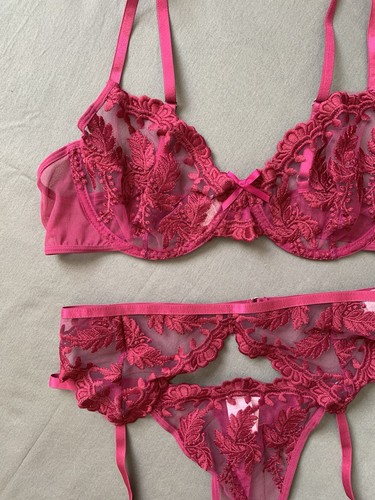 Set lingerie donna - , bordeaux