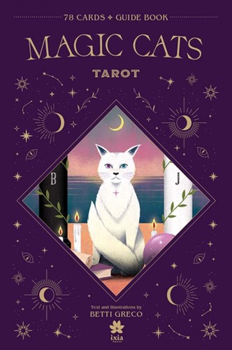 Magic cats tarot card - magic, 78