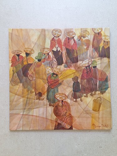 Pittura olio tela - olio, su