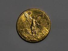 Moneta oro Pesos Messicano