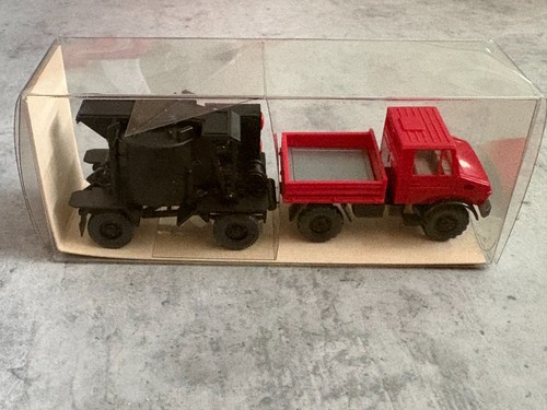 Wiking unimog rimorchio - wiking, 1:87