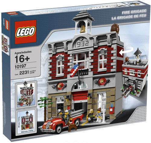 Lego creator fire brigade - fire,