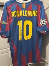 Maglia Ronaldinho firmata