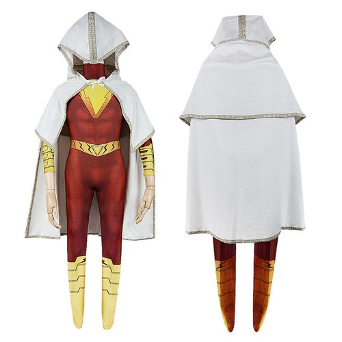 Cosplay shazam tuta mantello - 2,
